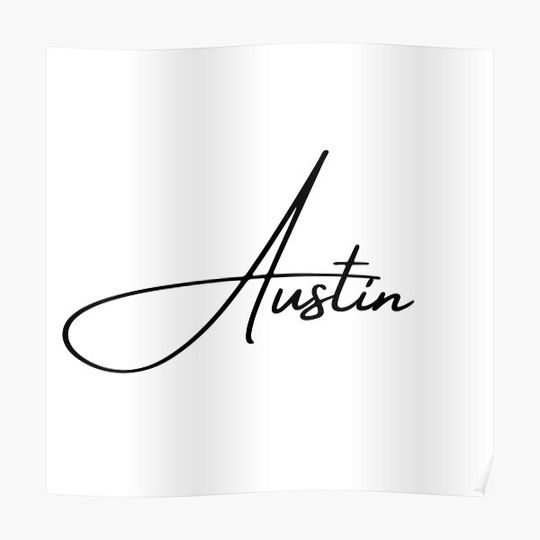 Discover Austin Premium Matte Vertical Poster