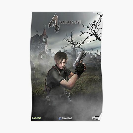 Discover leon resident evil 4 Premium Matte Vertical Poster