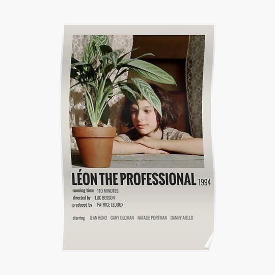 Discover Léon The Professional (1994) Premium Matte Vertical Poster