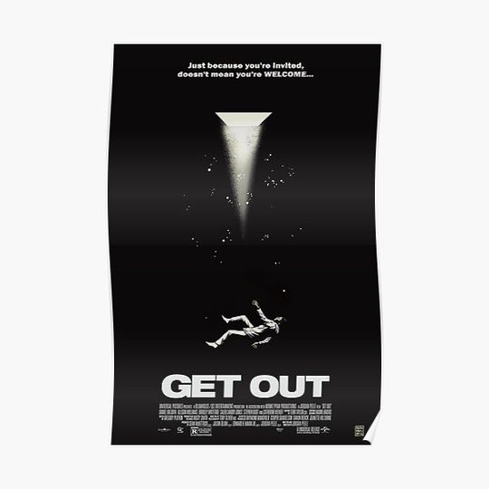 Discover Get Out Poster 2017 Premium Matte Vertical Poster