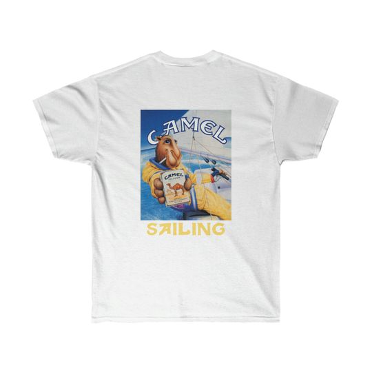 Discover Camel Sailing Backprint Tee | Shipping to Europe