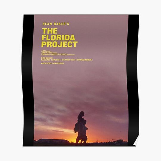 Discover The Florida Project A24 Movie Classic T-Shirt Premium Matte Vertical Poster