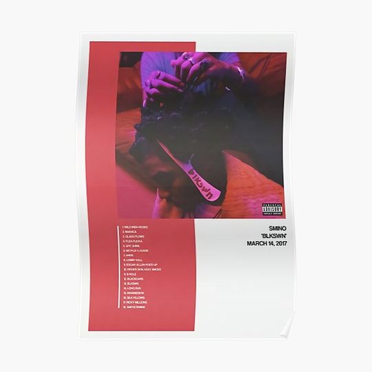 Discover Blkswn  Album Cover poster Premium Matte Vertical Poster