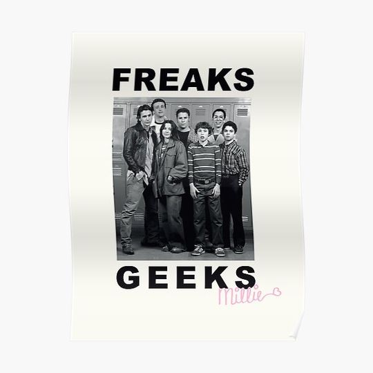 Discover Freaks & Geeks Premium Matte Vertical Poster