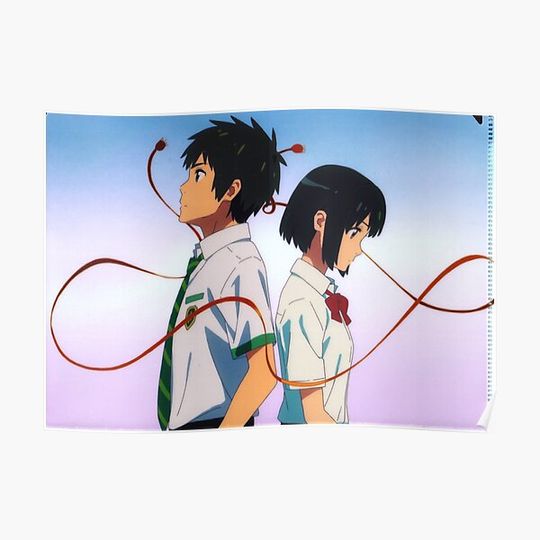 Discover Your Name - Kimi no Nawa Premium Matte Vertical Poster
