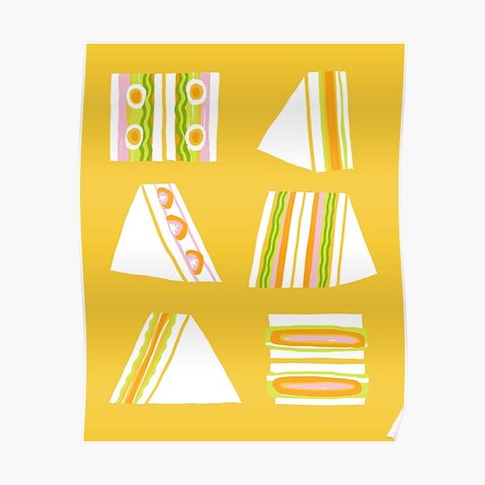 Discover Sandwiches Premium Matte Vertical Poster