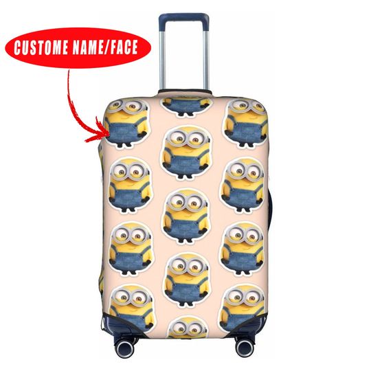 Discover Personalized Minions Luggage Cover