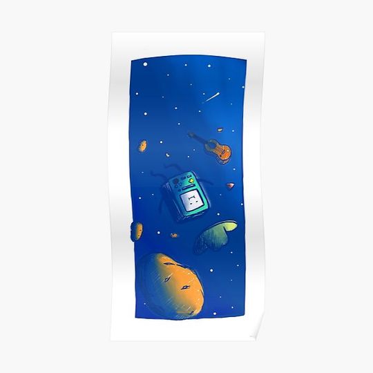 Discover BMO distant lands Premium Matte Vertical Poster