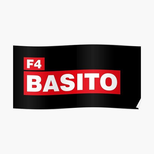 Discover F4 BASITO | Serie Tv Italiana Boris Premium Matte Vertical Poster