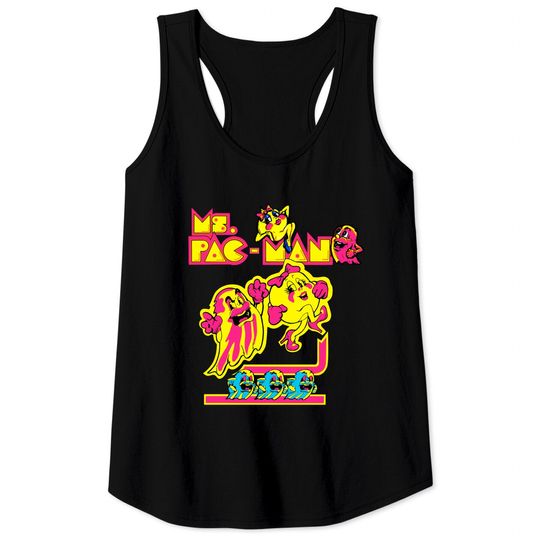 Discover Mrs. Pac-Man Unisex Gift For You Tank Tops
