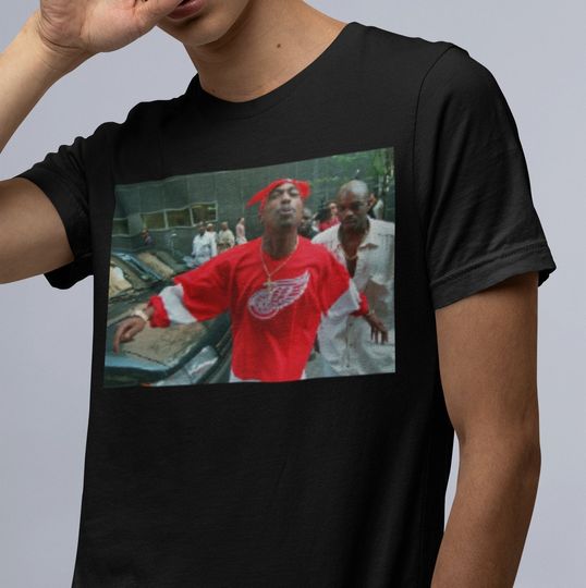 Discover Tupac T-Shirt, Red Wings T-Shirt, Rapper Shirt, Rap Shirt, 2pac Shirt, Rapper, Gift For Him, Gift For Her, 2pac, Unisex