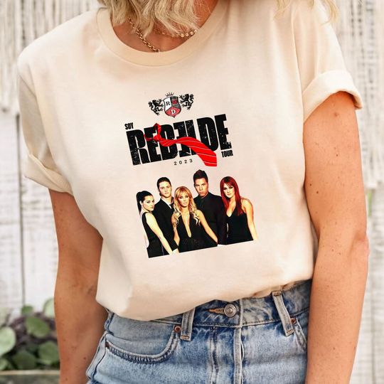 Discover RBD Soy Rebelde Tour T-shirt