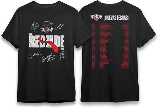 Discover RBD Soy Rebelde Concert Tour Shirt