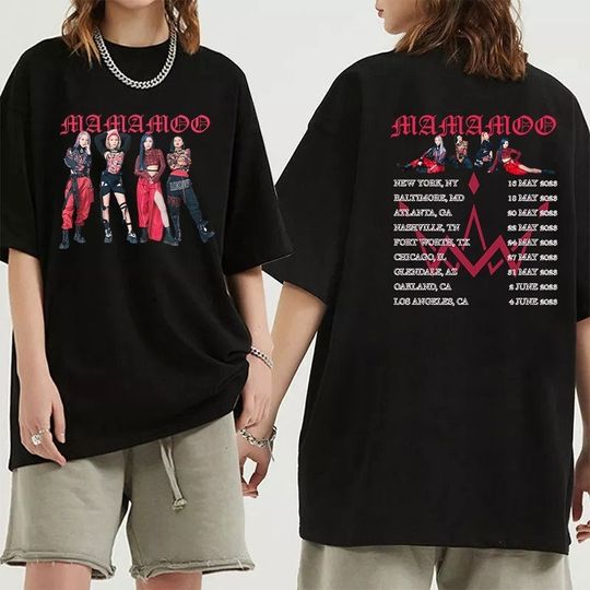 Discover Mamamoo Tour 2023 Shirt, US Concert Shirt