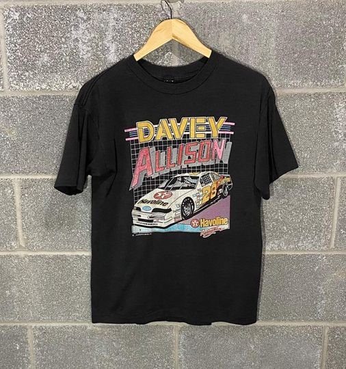 Discover Vintage 1980s Davey Allison T-Shirt