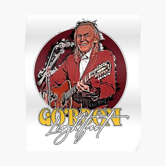 Discover greatest hits gordon lightfoot Premium Matte Vertical Poster