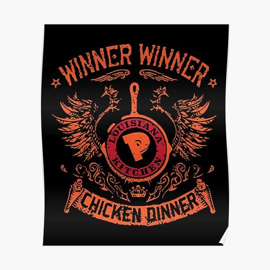 Discover Popeyes Chicken Sandwich Winner36 Premium Matte Vertical Poster