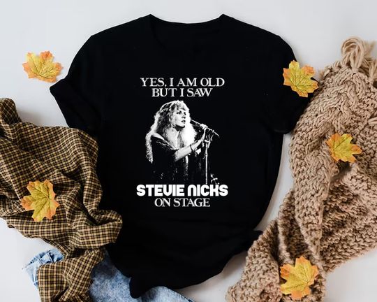 Discover I Saw Stevie Nick On Stage Vintage Shirt