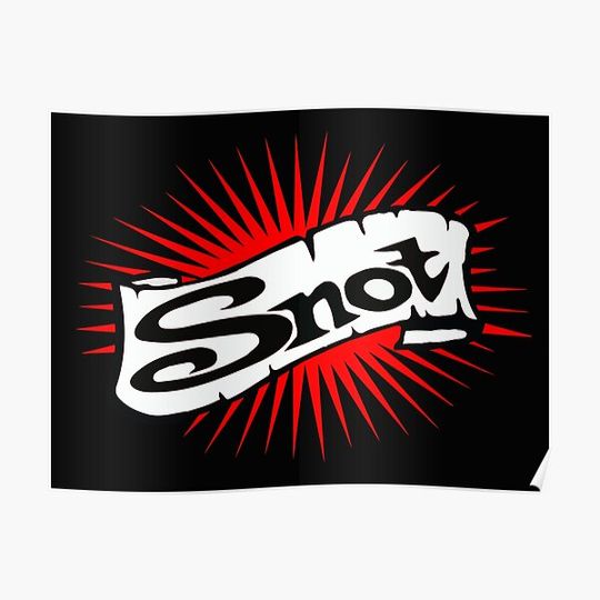 Discover Snot Band Logo Premium Matte Vertical Poster