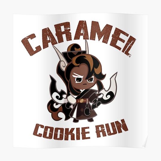 Discover CARAMEL ARROW COOKIE COOKIE RUN KINGDOM Premium Matte Vertical Poster