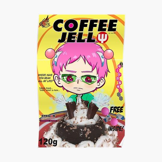 Discover coffee jelly Premium Matte Vertical Poster