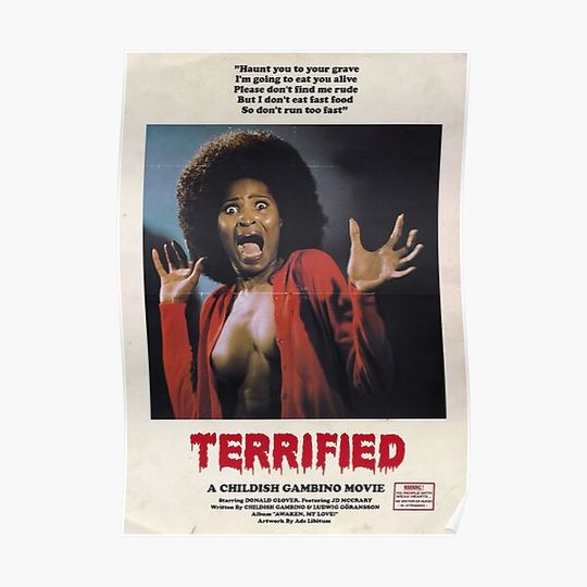 Discover Terrified you are grave Premium Matte Vertical Poster