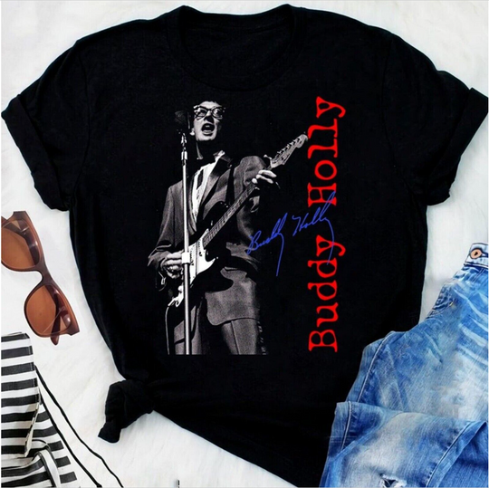Discover Hot Buddy Holly T-Shirt