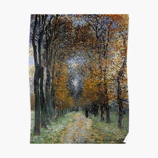 Discover Claude Monet's The Avenue Premium Matte Vertical Poster