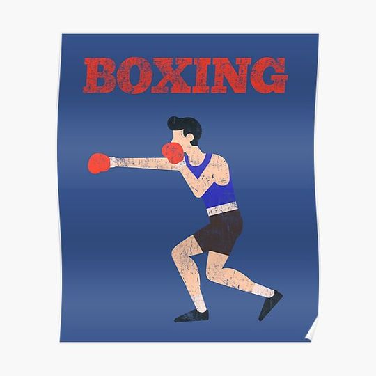 Discover Vintage Boxing Premium Matte Vertical Poster