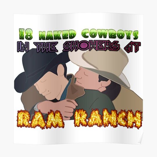 Discover Ram Ranch Brokeback Mountain Premium Matte Vertical Poster