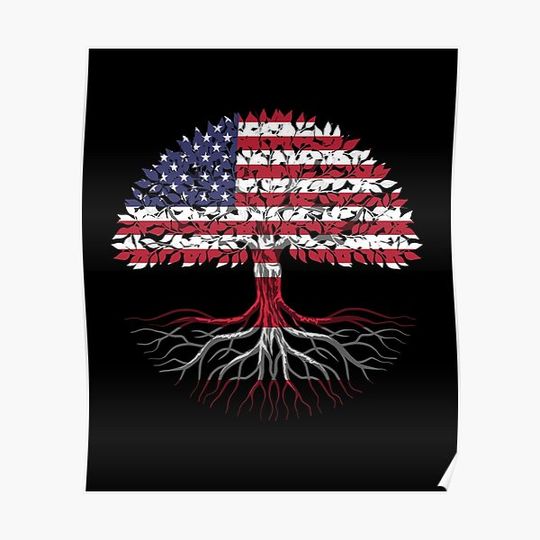 Discover Austrian American citizenship gift Premium Matte Vertical Poster