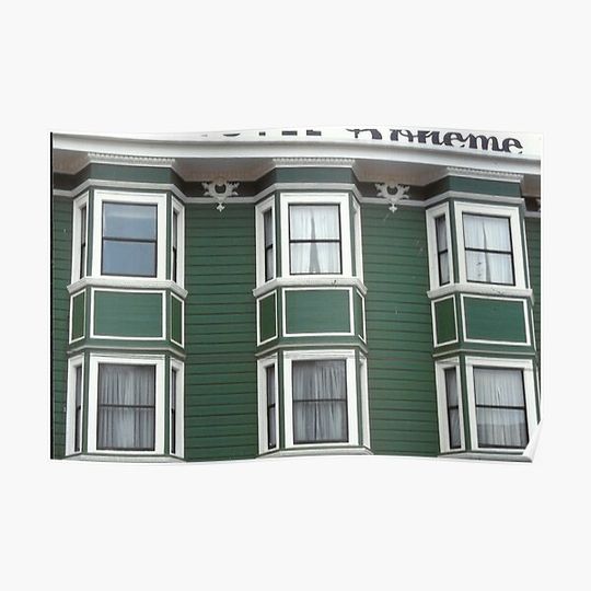 Discover Hotel Boheme' en San Francisco Premium Matte Vertical Poster