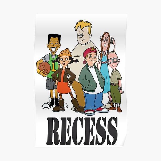Discover Recess Fan Art Goodies La Cour de Recré Goodies Premium Matte Vertical Poster