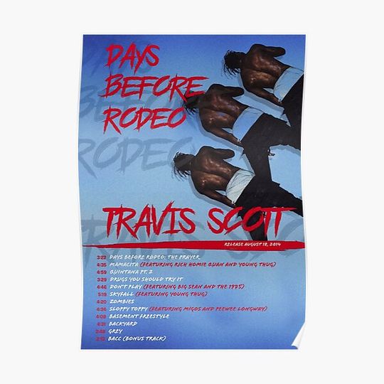 Discover Days Before Rodeo Premium Matte Vertical Poster