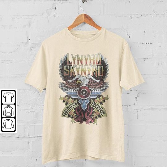 Discover Lynyrd Skynyrd Music Shirt, Rock Band Music Tee