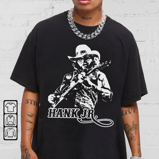 Discover Hank Williams Jr Music Shirt, Classic Country Rock Music Tee