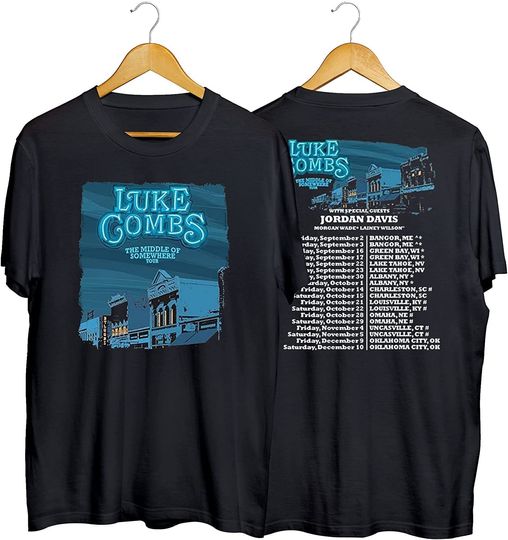 Discover Vintage Combs World Tour 2023 Shirt, Cowboy Combs Shirt, Country Music Luke Tour 2023 Shirt