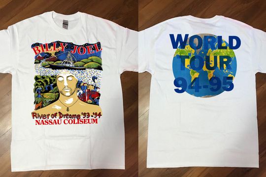 Discover Billy Joel River of Dreams 1993-94 T-Shirt