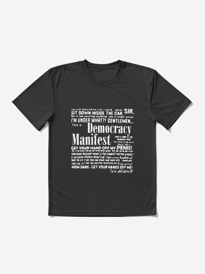 Discover Democracy Manifest | Active T-Shirt 