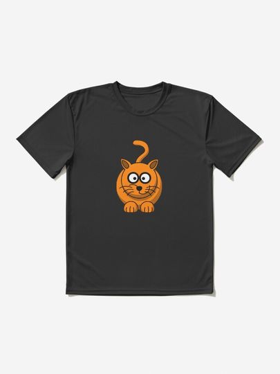 Discover Curious cat | Active T-Shirt 