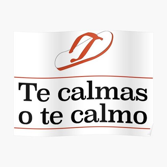 Discover You calm the calm premium matte vertical poster
