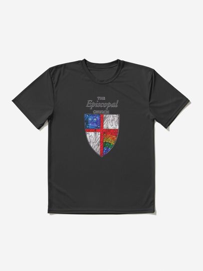 Discover Episcopal church staining glass  | Active T-Shirt 