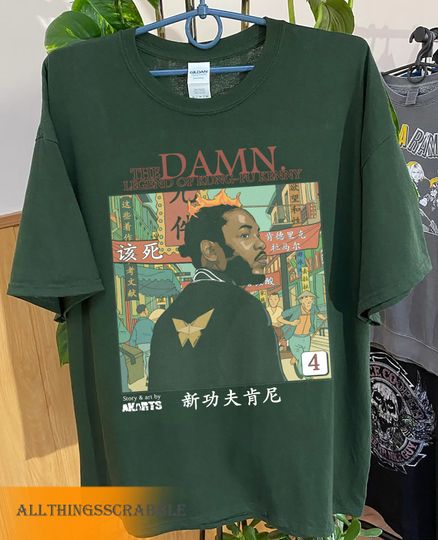 Discover Kendrick Lamar Rap 90 Vintage Tshirt, Kendrick Lamar Fan Gift