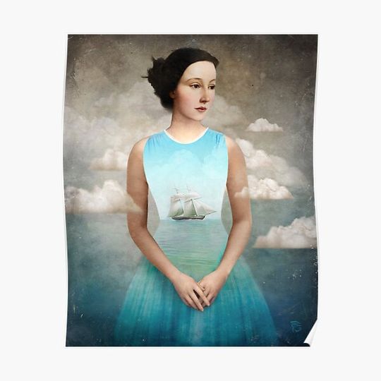 Discover The Inner Ocean Premium Matte Vertical Poster
