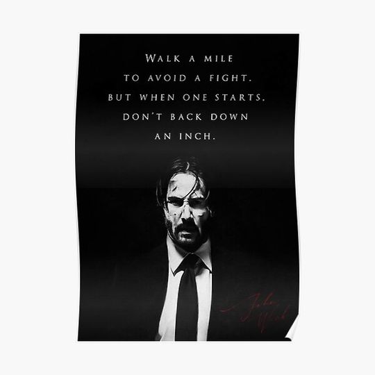 Discover John Wick Premium Matte Vertical Poster