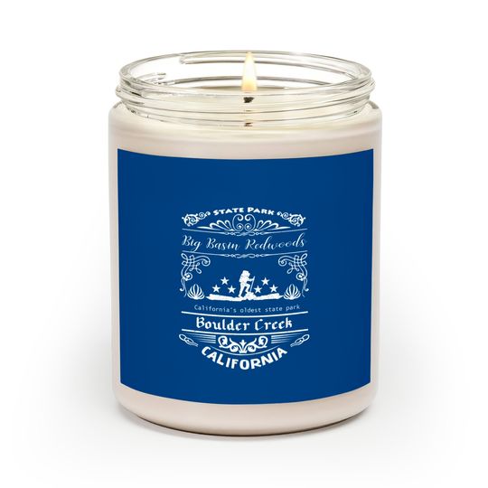 Discover Big Basin Redwoods State Park California Scented Candles