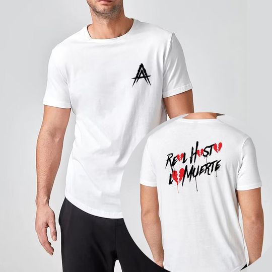 Discover Anuel AA Real Hasta La Muerte 2 Sides Tshirt, Anuel AA Tour 2023 Shirt