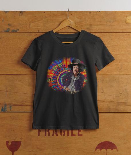 Discover Jimi Hendrix Unisex Jersey Tee Shirt