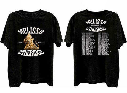 Discover Melissa Etheridge 2023 Tour Shirt - Fan Merchandise
