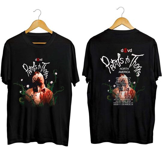Discover D4vd Petals to Thorns Tour 2023 Shirt